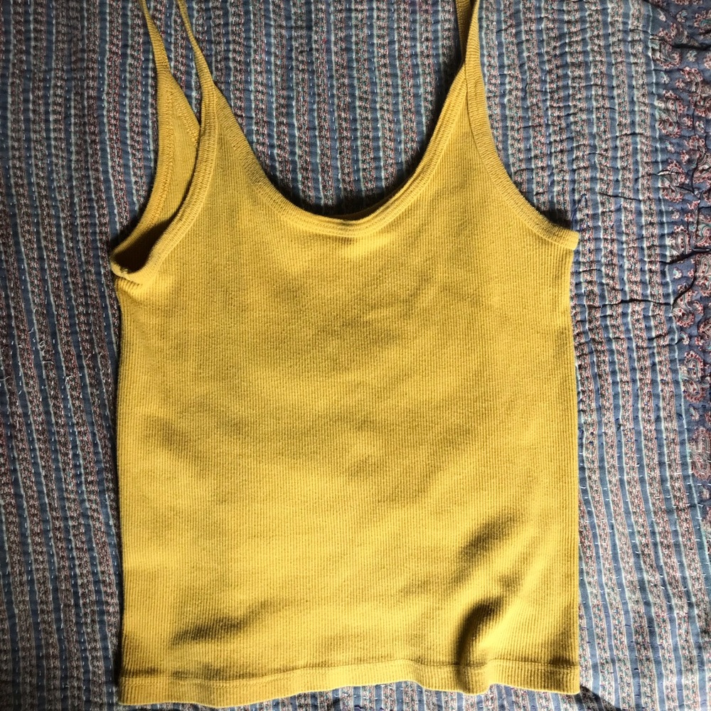 Brandy Melville yellow tank